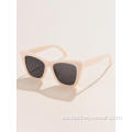 Nueva moda europea y americana gafas de sol de mujer de ojo de gato con montura grande Gafas de sol de tiro callejero de moda gafas de sol transfronterizas